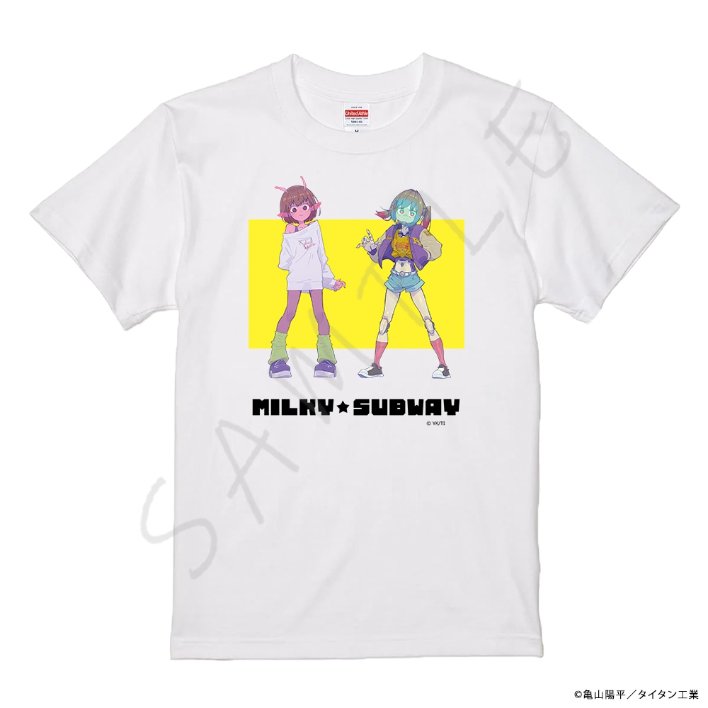 アニメ「銀河特急 ミルキー☆サブウェイ」 TシャツA（チハル・マキナ