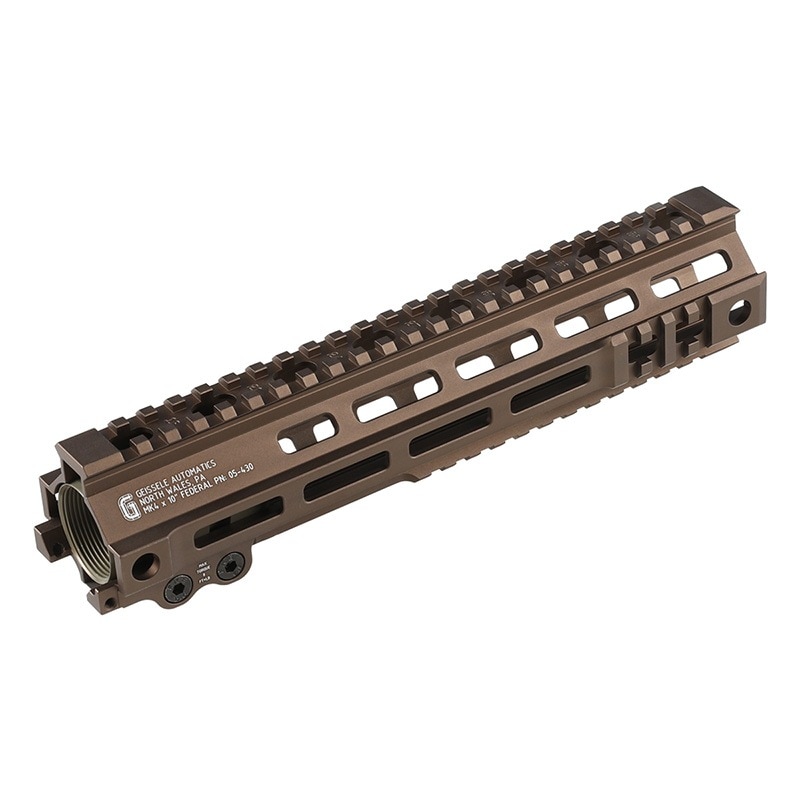 Zparts Geissele Mk4 10inch M-LOKハンドガード Federal刻印 (東京