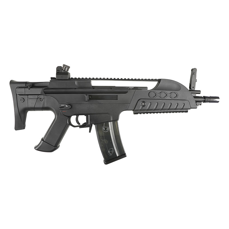 48Hセール】SRC H&K XM8-C フルサイズ電動ガン ライフル NV Black (JP