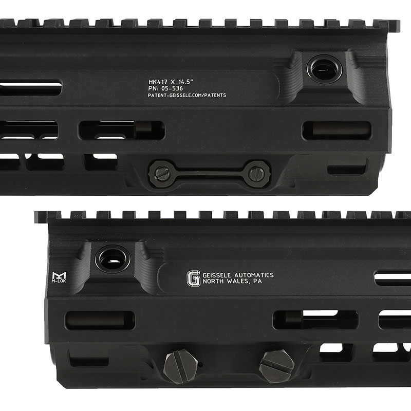 Airsoft Artisan Geisseleスタイル HK417 M-LOKハンドガード (東京