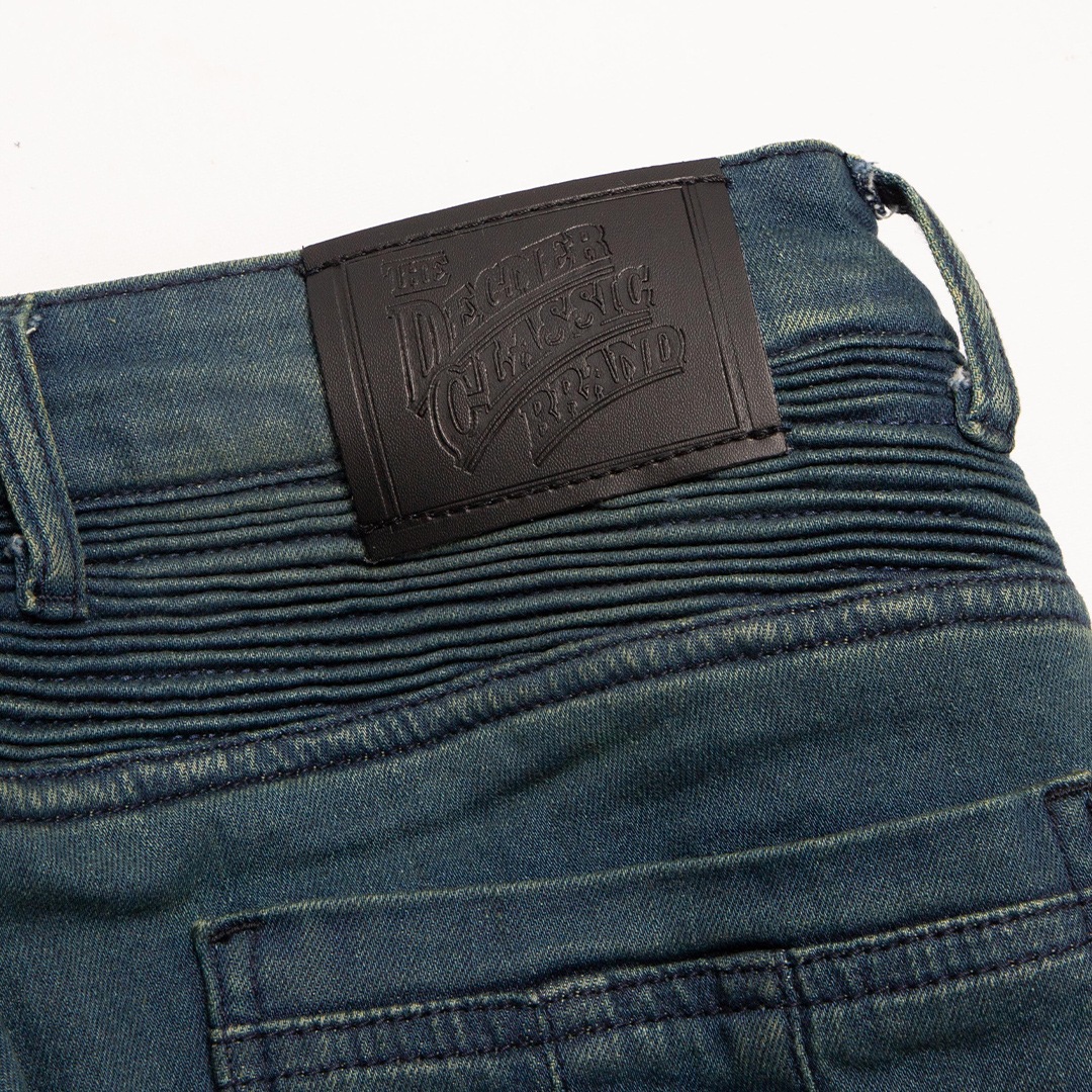 バイク 【S・2XLサイズ登場！】カップ付きデニムパンツ メンズ[DP-41V