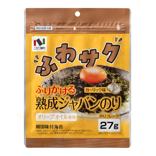 ふりかける熟成ジャバンのり27gガーリック味 5パックセット