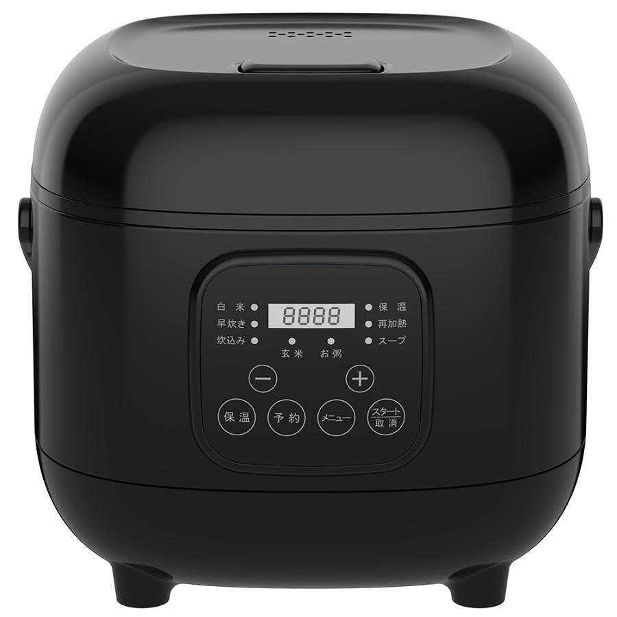 VERSOS ベルソス 3合炊飯器 VS-KE23 ブラック | 炊飯器 | ニシムタ