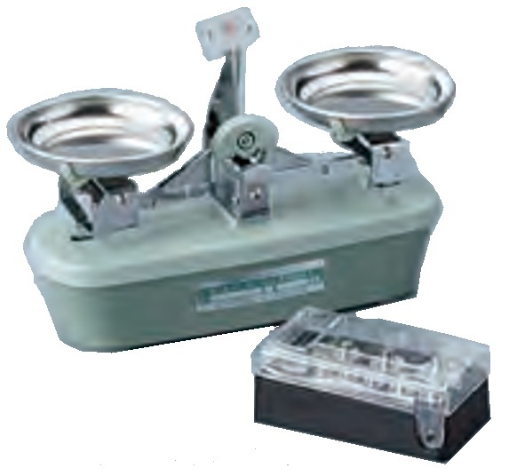 上皿天秤 MS型 MS－50 50g：銀粘土や七宝などのクラフト材料