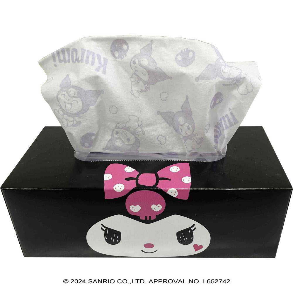 ハヤシ商事 クロミ キュートボックスティシュ 150組 10箱セット 122081