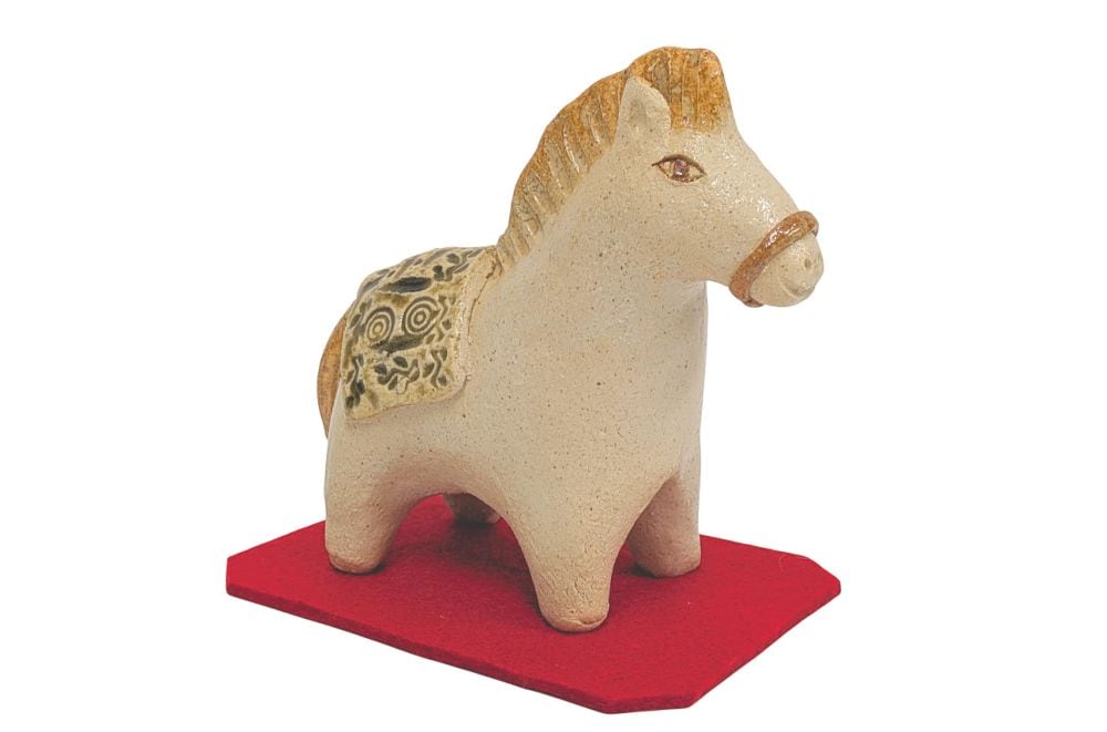 河井美晴作 干支 午 置物 | おかげ横丁の縁起物,干支 | おかげ横丁公式