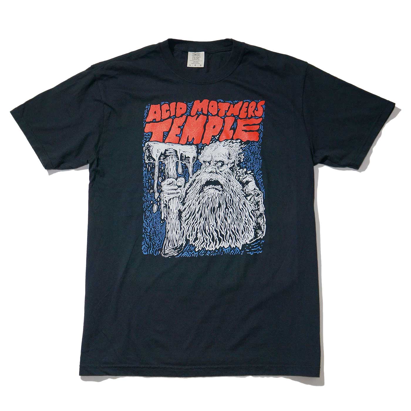 ACID MOTHERS TEMPLE 限定 Tシャツ Psychic Hammer-Black | OSOMALO