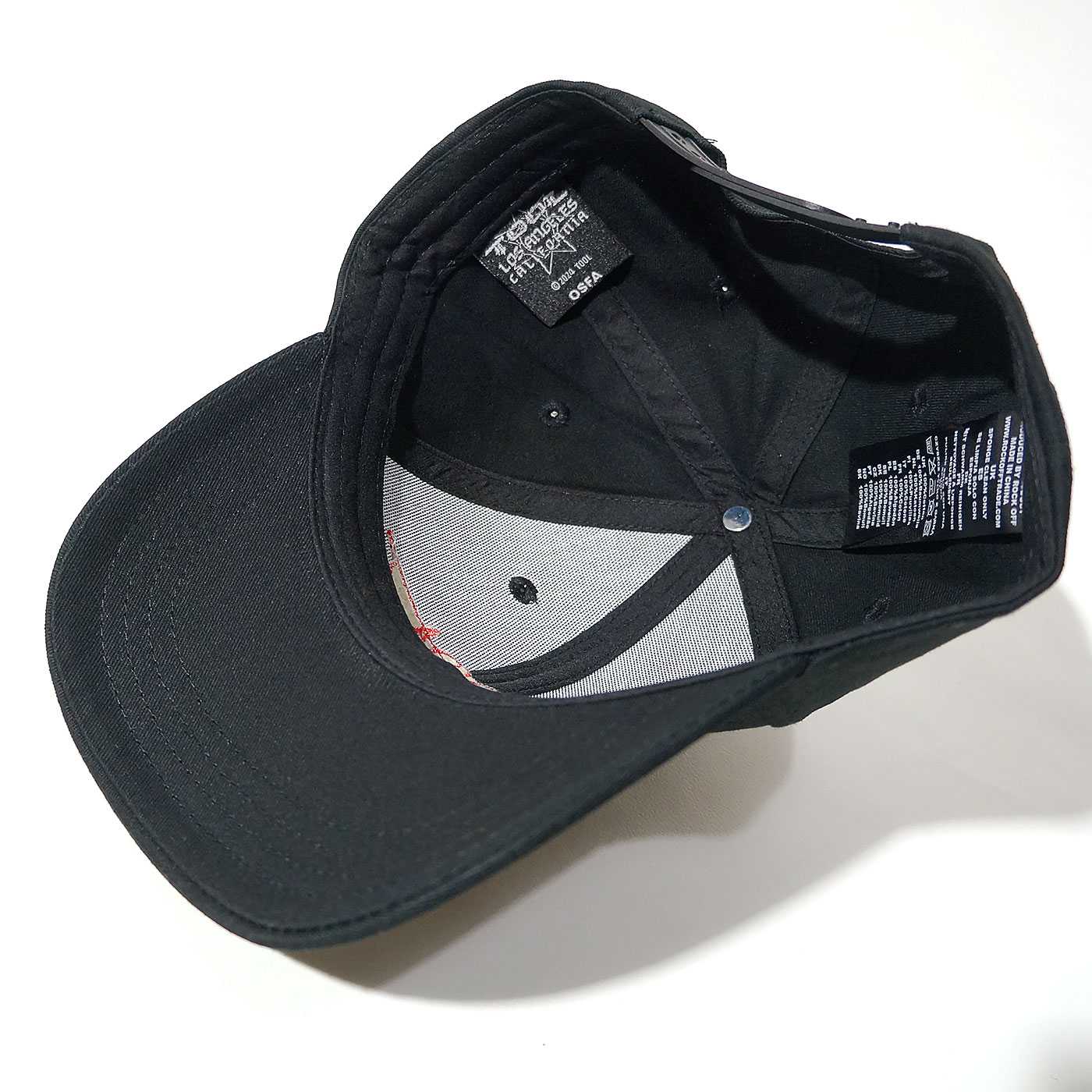 TOOL トゥール キャップ Fear Inoculum-Black | OSOMALO バンドTシャツ