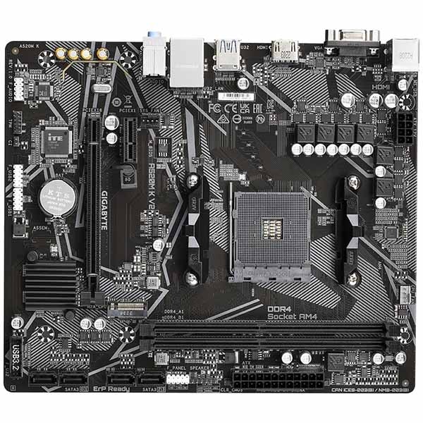 GIGABYTE A520M K V2 AMD A520チップセット搭載 Micro ATX