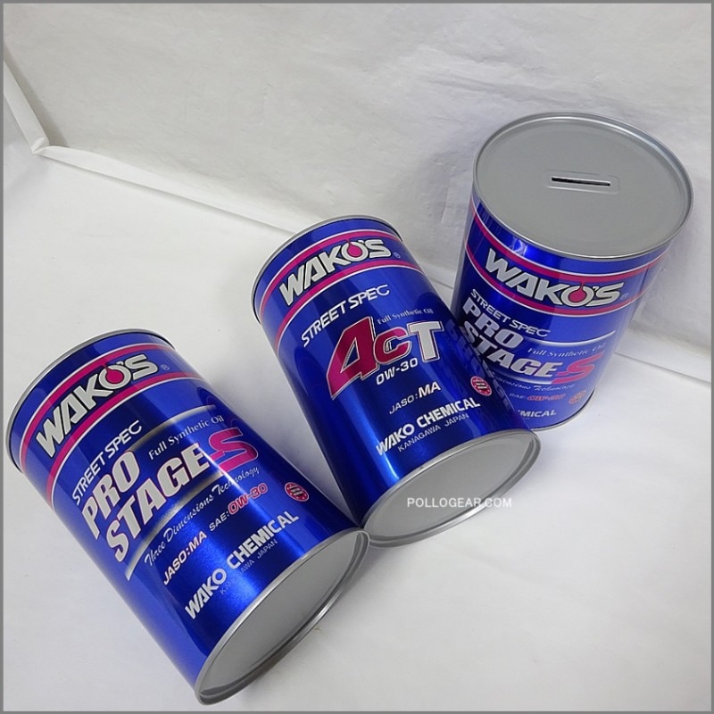 WAKO'S 貯金缶☆3缶セット ワコーズ オイル缶 4CT プロステージS