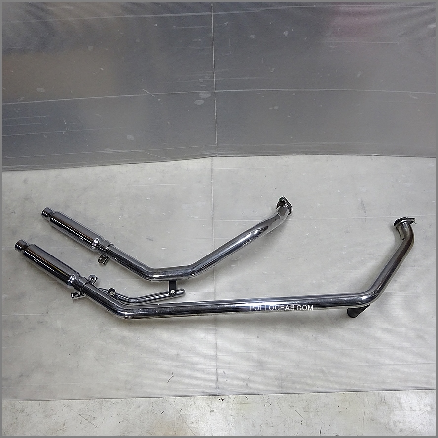 ショベルヘッド　ショベル　マフラー 590494 ショベル テーパードマフラーSET (FLHモデル) - カチナパーツ