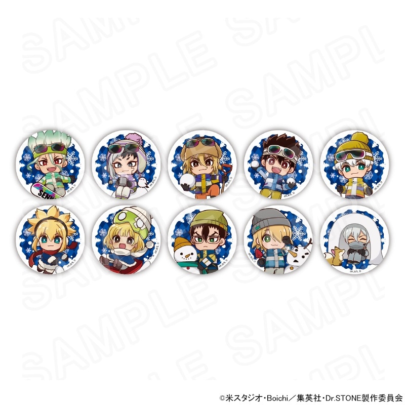 TVアニメ『Dr.STONE』 ミニキャラ缶バッジ