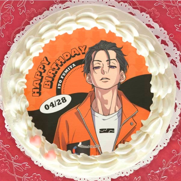 バースデープリケーキ2022（伊藤ふみや）【特典缶バッジ付き