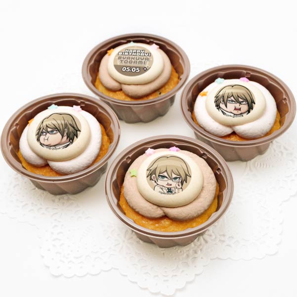 バースデープリカップケーキ2024（十神白夜B）【特典缶バッジ付き