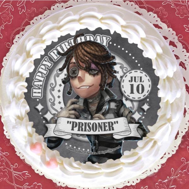 バースデープリケーキ2024（「囚人」）【特典缶バッジ付き】[Identity