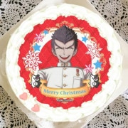 ダンガンロンパ プリロール 缶バッジ クリスマス 左右田 公式