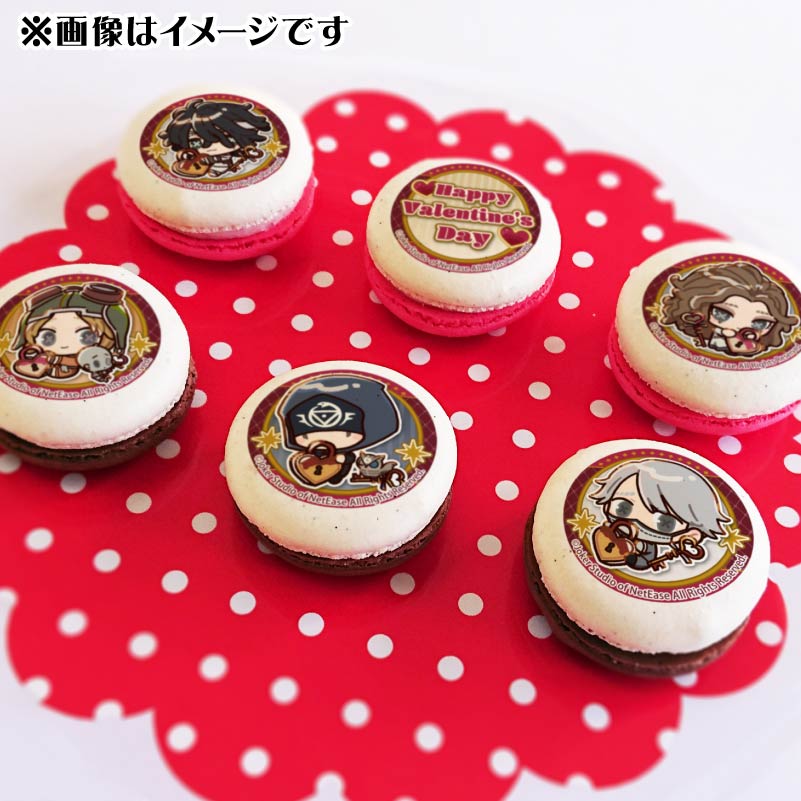 バレンタインプリマカロン6個セット2025（患者&「心理学者」&機械技師