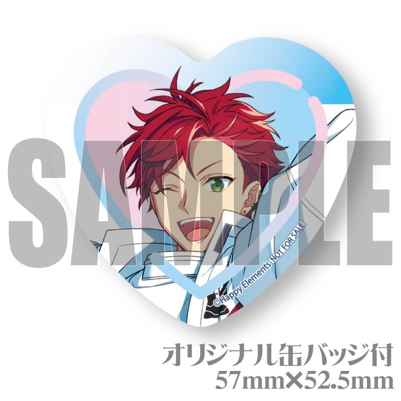 エリオス エリオス あんスタコラボ 缶バッジ ブラッド ブラッド