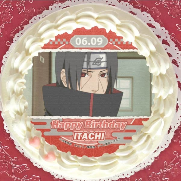 バースデープリケーキ2024（うちはイタチ）【特典缶バッジ付き