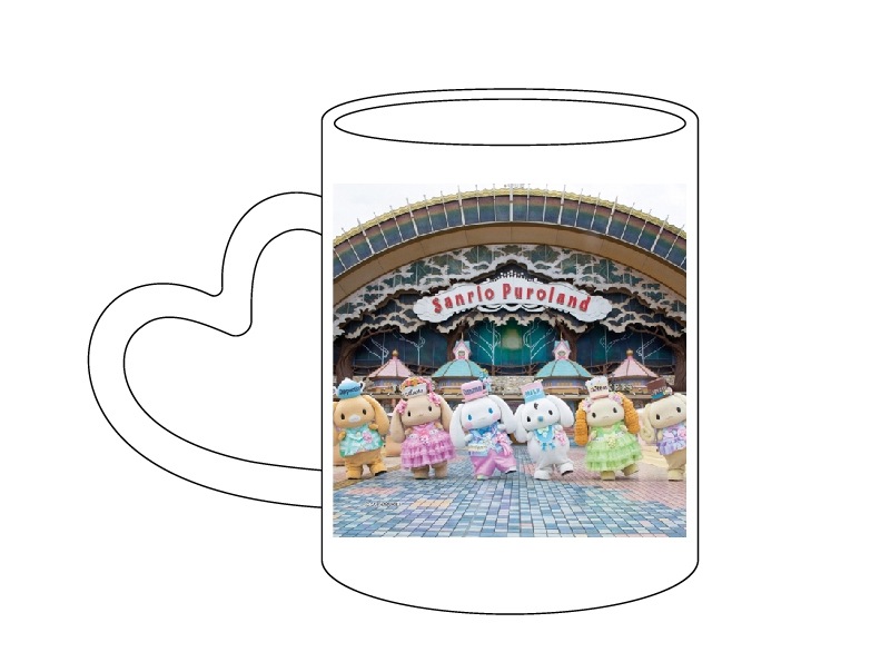 推しキャラ工房】シナモロール なかよし2【ハンドタオル・キャンバス