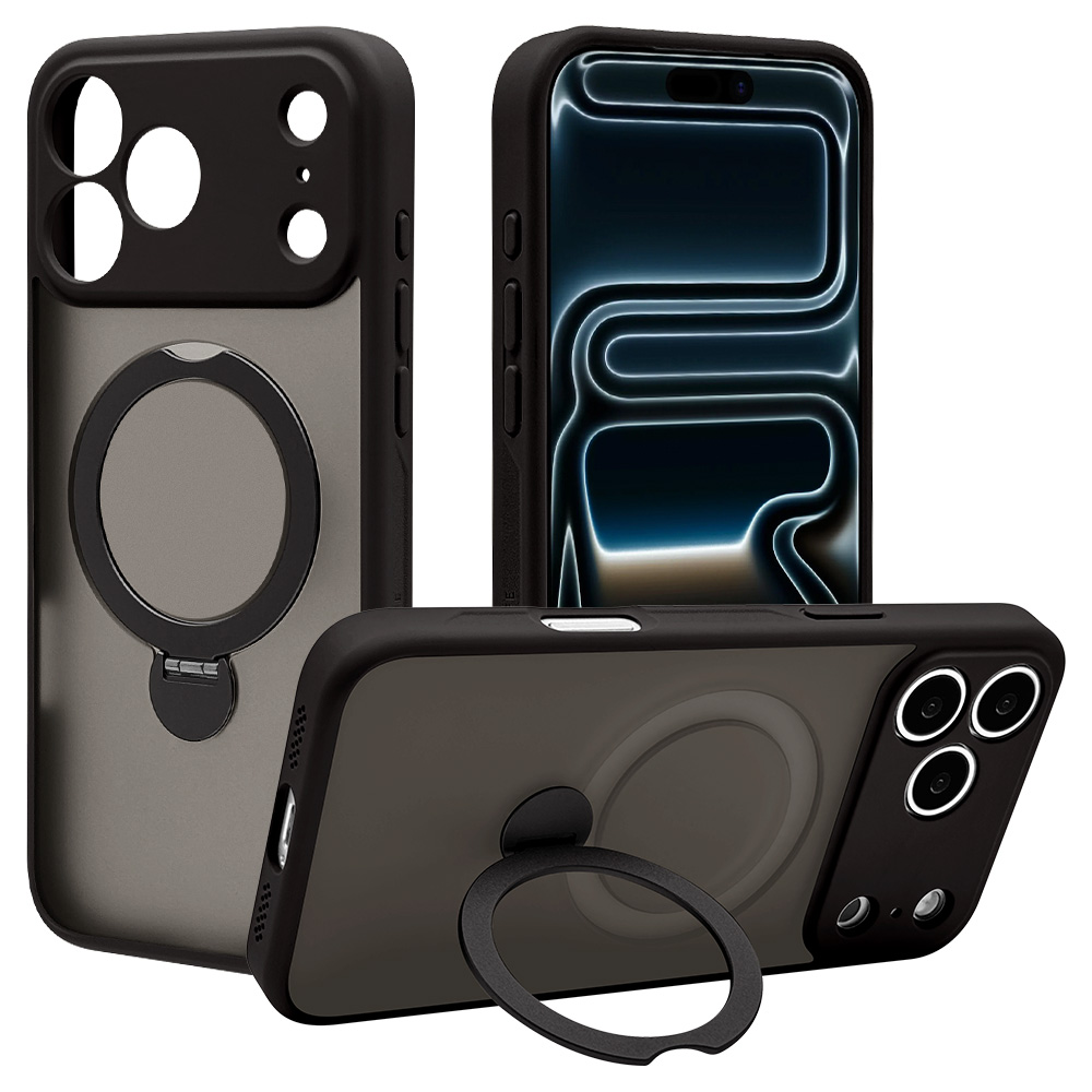 iPhone17 Pro Max ケース カバー ハイブリッド ZEROSAFE Shaft MagSafe