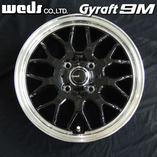 送料無料 デイズ スペーシア N-BOX タント 軽自動車 WEDS グラフト 9M