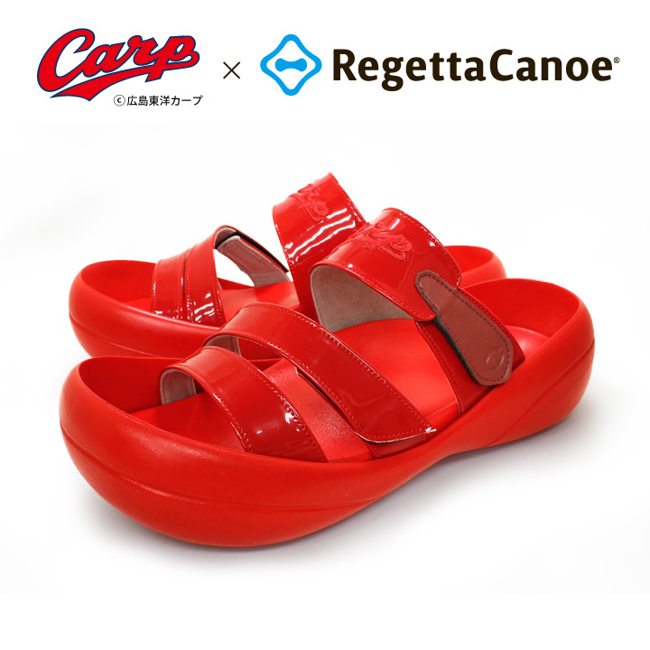 広島カープ リゲッタカヌー コラボ サンダル メンズ BCBF5137HC ビッグ