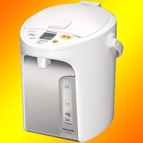 パナソニック マイコン沸騰ジャーポット 3.0L NC-HU304-W[ホワイト