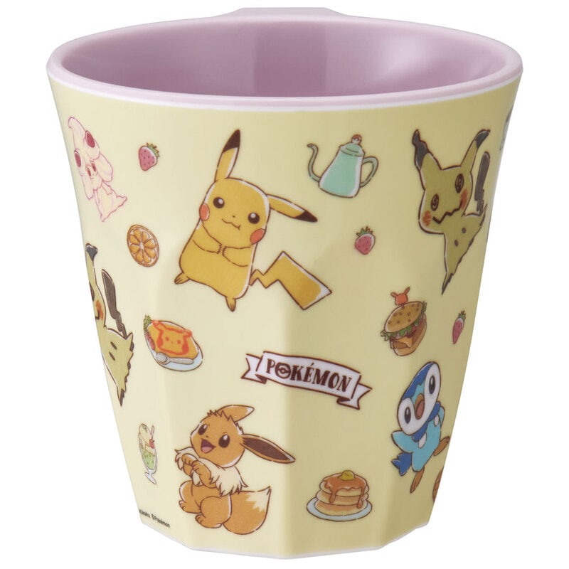 持ち手付きメラミンタンブラー 300ml ポケモンカフェアート