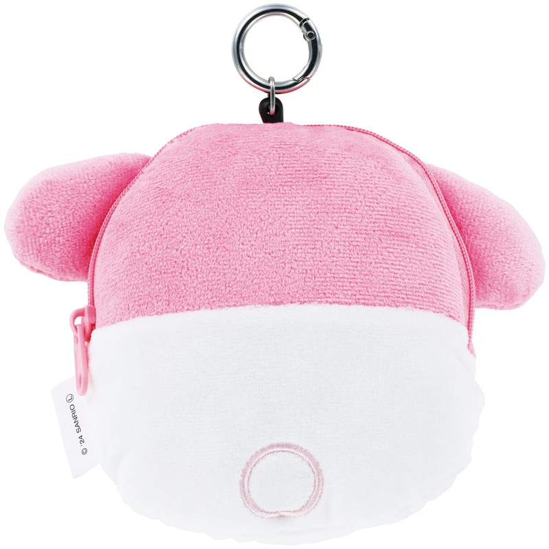 リール付き ぬいぐるみ ポーチ 小物入れ キャラクター かわいい 小物