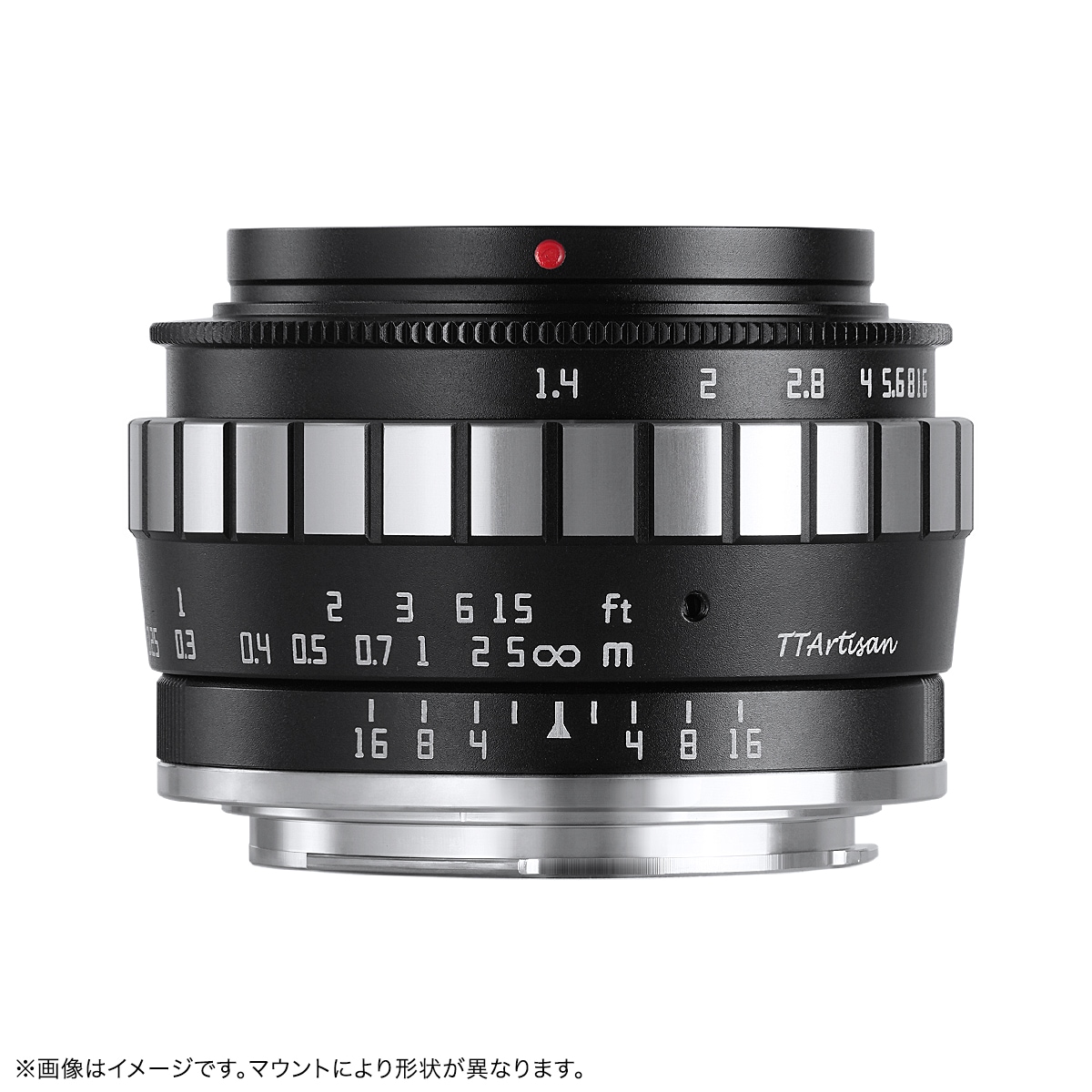 銘匠光学 TTArtisan 23mm f/1.4 C ブラック × シルバー | 焦点工房