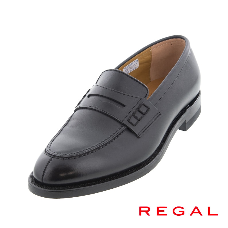 リーガル REGAL メンズ ローファー JE02AH 幅広3E ブラック 黒