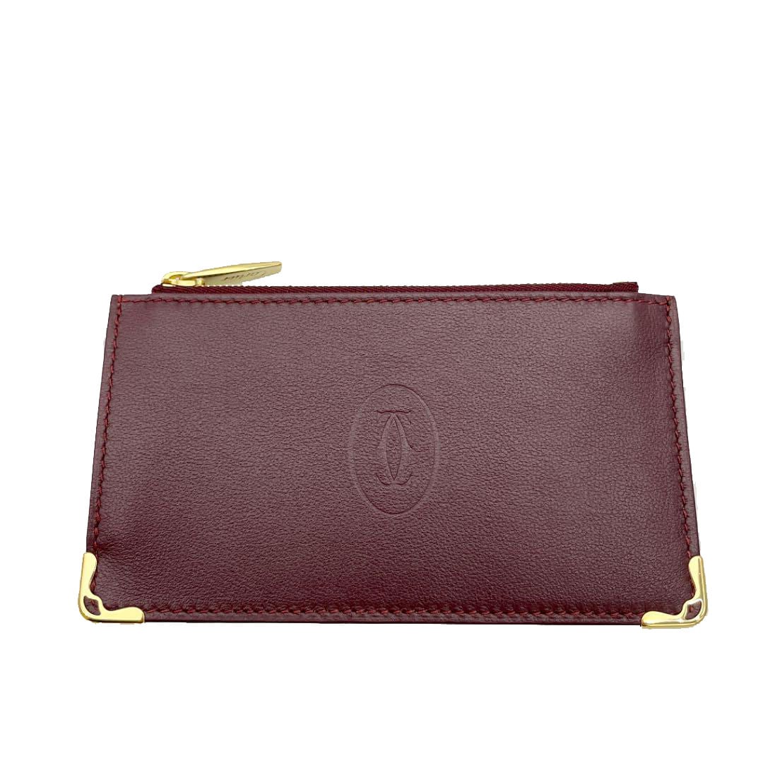 Cartier カルティエ ジップ付 5カード ホルダー マスト ドゥ