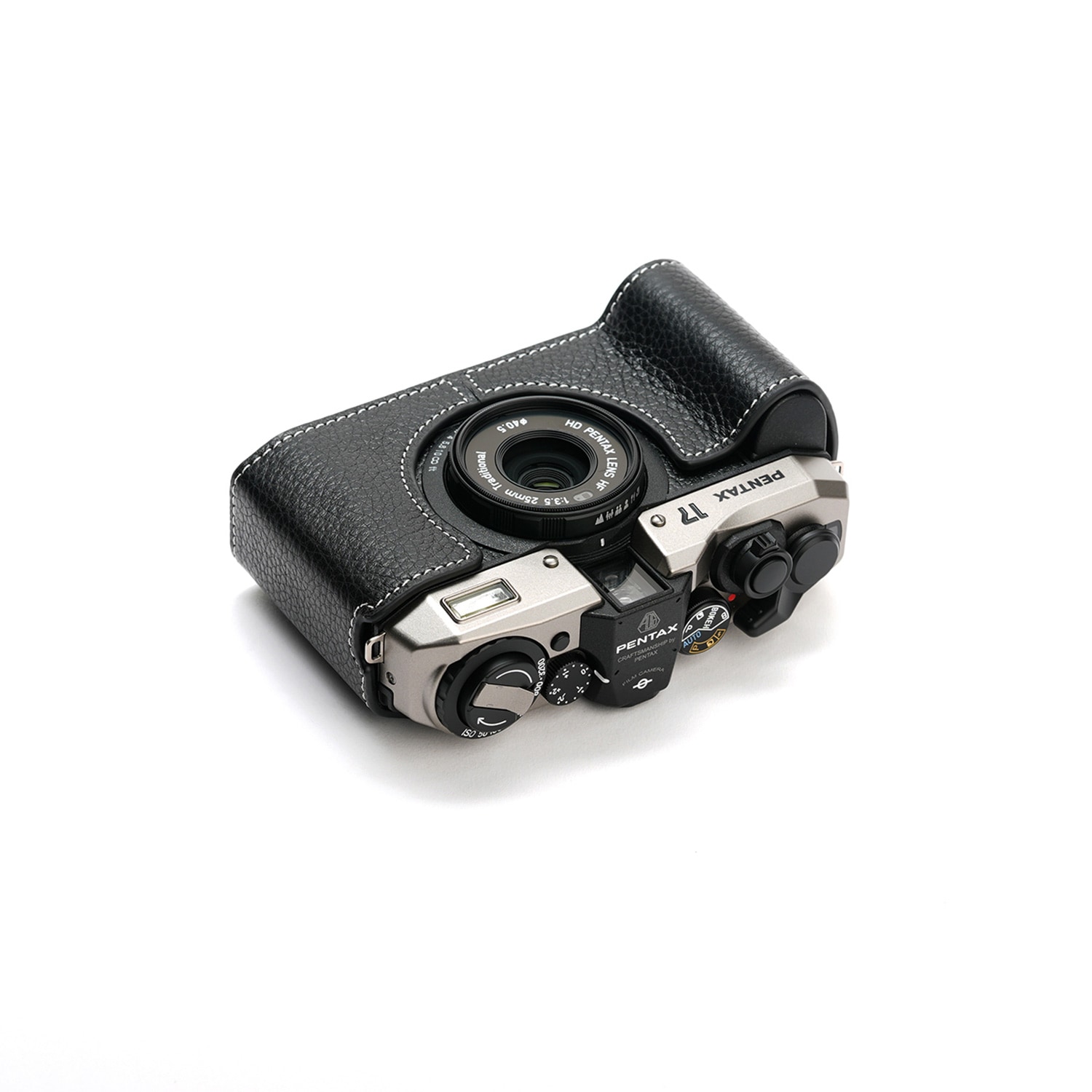 TP Original PENTAX 17用 ボディーハーフケース ブラック