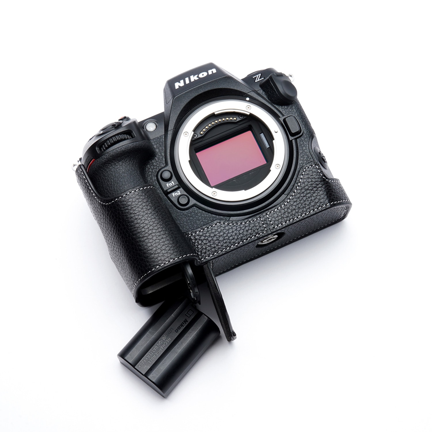TP Original Nikon Z8用 ボディーハーフケース ブラック