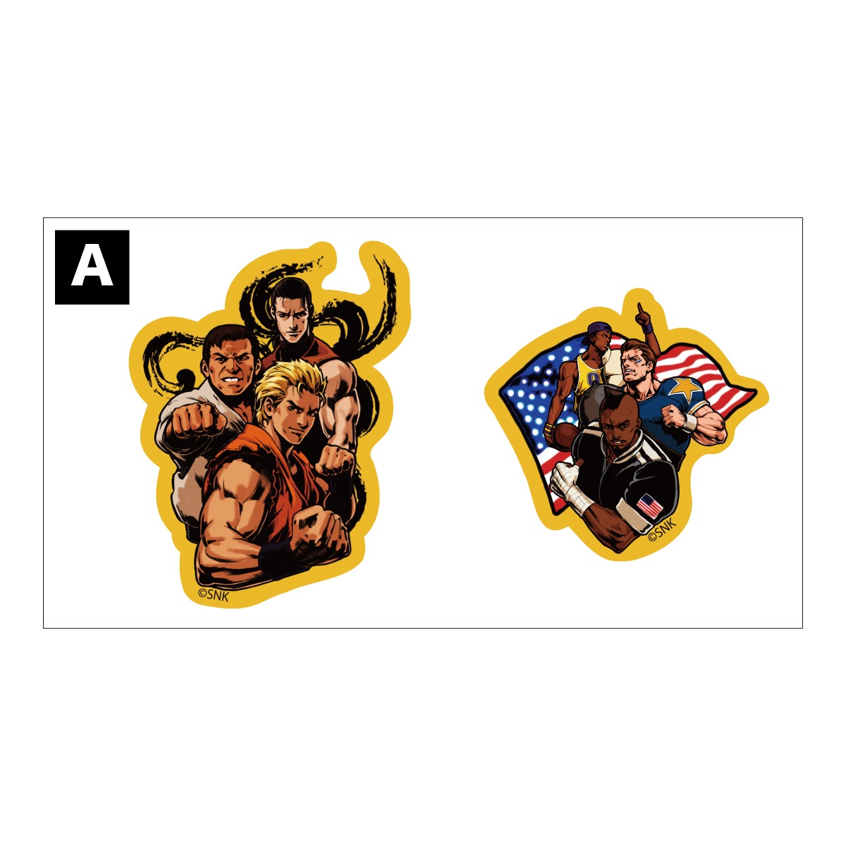 THE KING OF FIGHTERS '94 RE-BOUT ダイカットステッカー(2枚SET