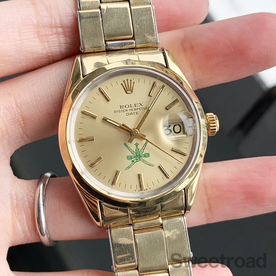 ロレックス オイスターパーペチュアルデイト オマーン ハンジャール