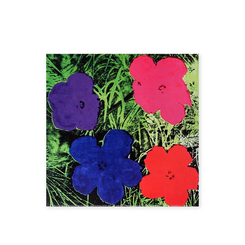 アンディ・ウォーホル | ポスター Flowers A| 森美術館オンライン