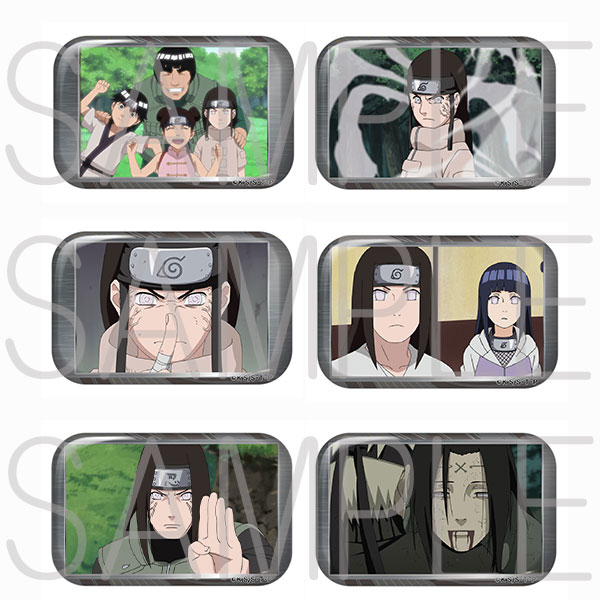 NARUTO-ナルト- 疾風伝 スクエアバッジコレクション ネジ2024【BOX