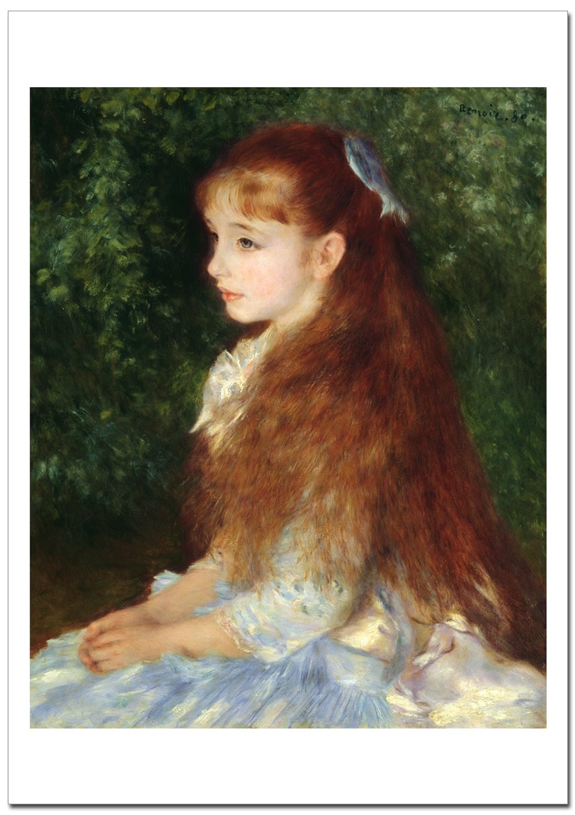 ルノワール イレーヌ・カーン・ダンヴェール嬢の肖像 ジクレーアート