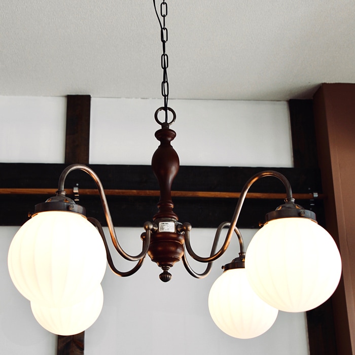 Antique Style Lightings 4灯シャンデリア FC440A4 311 | Antique
