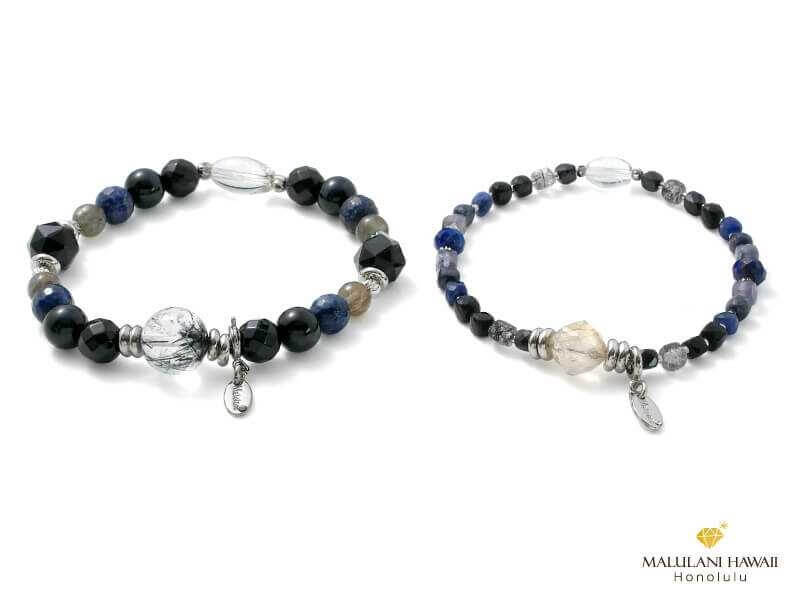 ルチルクォーツ ブラックスピネル ブラックルチルクォーツ ブラック