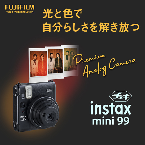 チェキ” INSTAX mini 99 ブラック | フジフイルムモール