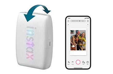 スマホプリンター “チェキ” instax mini Link 3 クレイホワイト