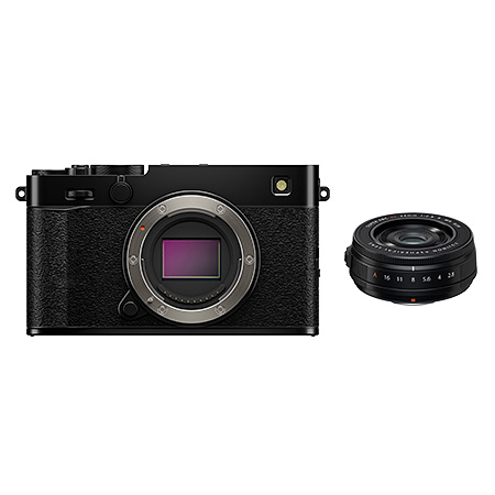 FUJIFILM X-E5 / XF23mmF2.8 R WRレンズキット ブラック | フジ