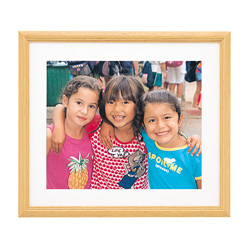 木製額縁 YM-3 木地 4切 （前面板-ガラス板）: フレーム・額縁 | フジ