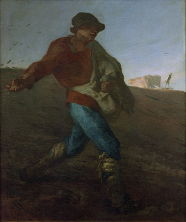 種まく人 | ジャン＝フランソワ・ミレー Jean-Francois Millet | 絵画