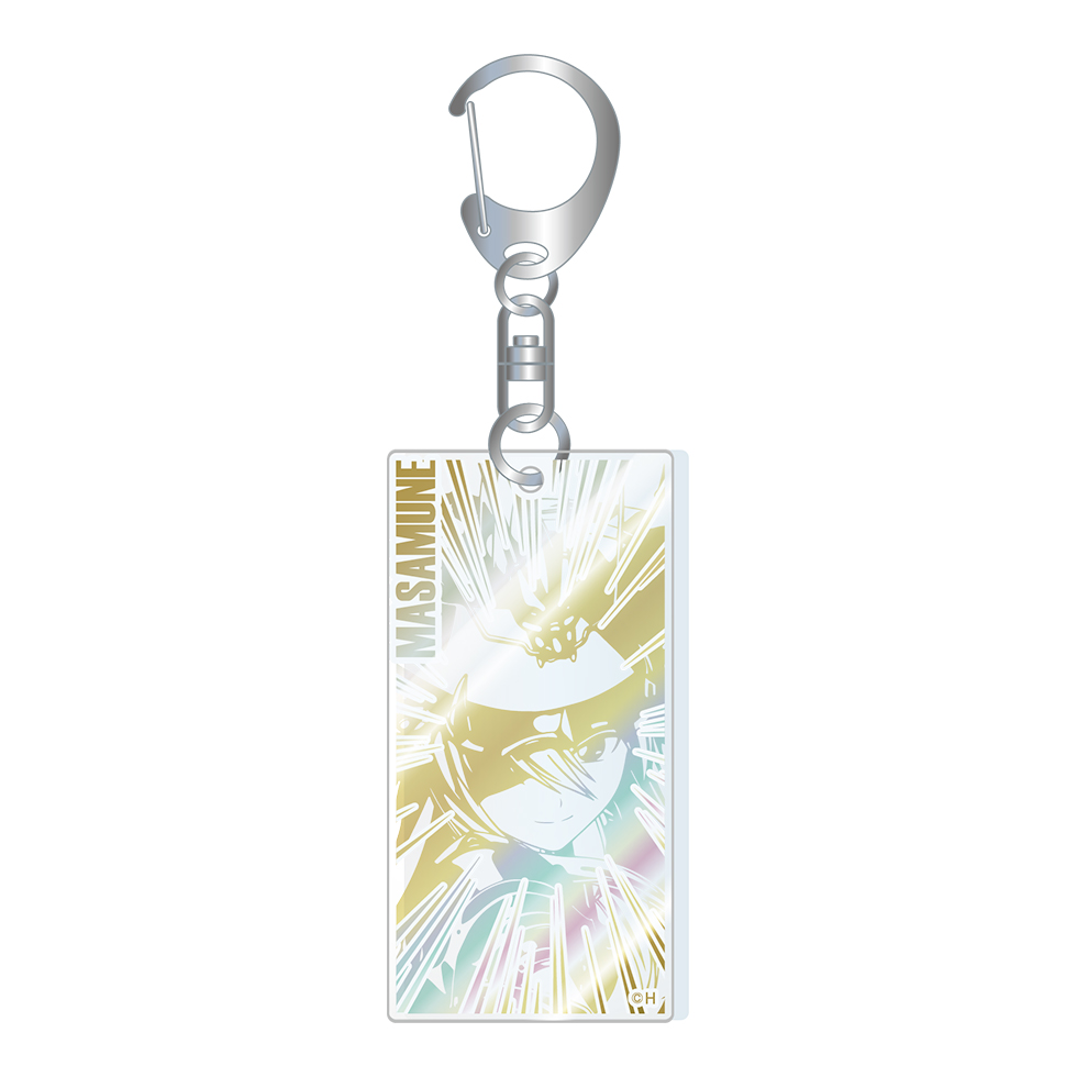 戦国乙女 イルミ風箔押しキーホルダー【マサムネ】 | キュイン萌ーる