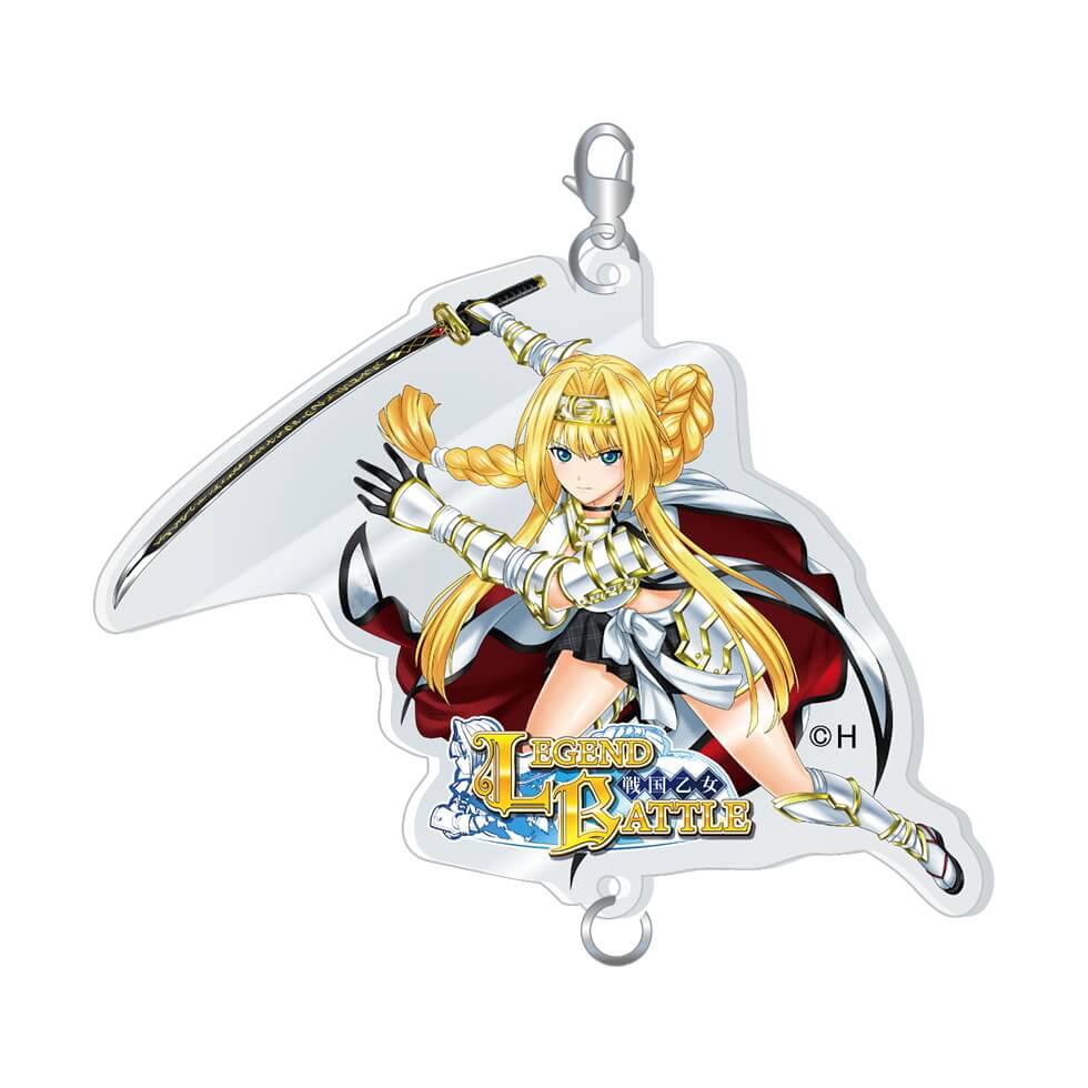 P戦国乙女 LEGENDBATTLE 図柄アクリルチャーム【ヨシテル】 | キュイン