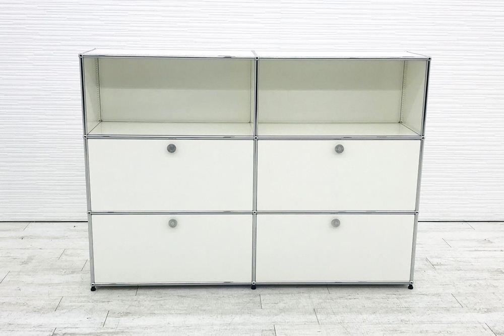 USMハラー ハラーシステム シェルフ USM Haller キャビネット 2連3段